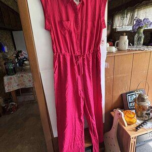 Harlow & Rose Pink Jumpsuit